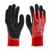 KLASS H2o Waterproof and Oil-Resistant Grip Gloves (Red)